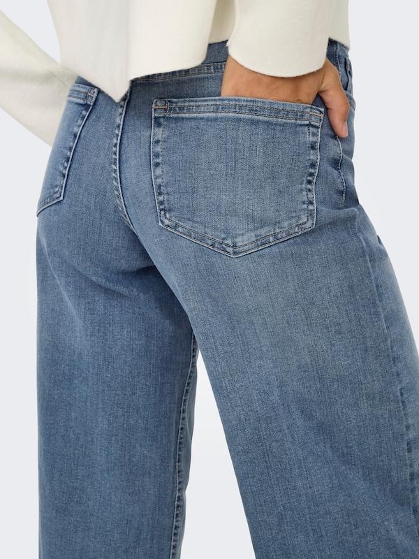 ONLY ONLY Wide Leg Jeans 'ONLMadison' In Dunkelblau