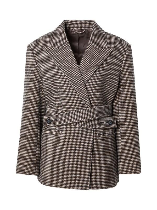 u0026 Other Stories & Other Stories Blazer in Cappuccino Dunkelbraun