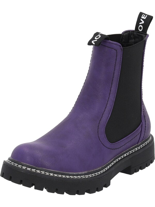 Palado Palado Chelsea Boots 'Dedej' in Helllila