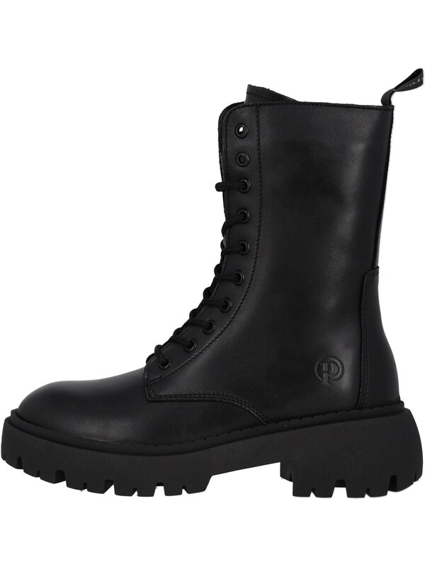 Palado Palado Schnürstiefelette 'Delos' In Schwarz
