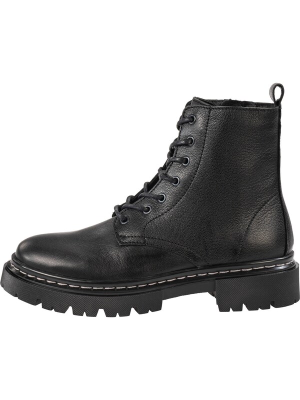 Palado Palado Schnürstiefelette 'Kea' In Schwarz