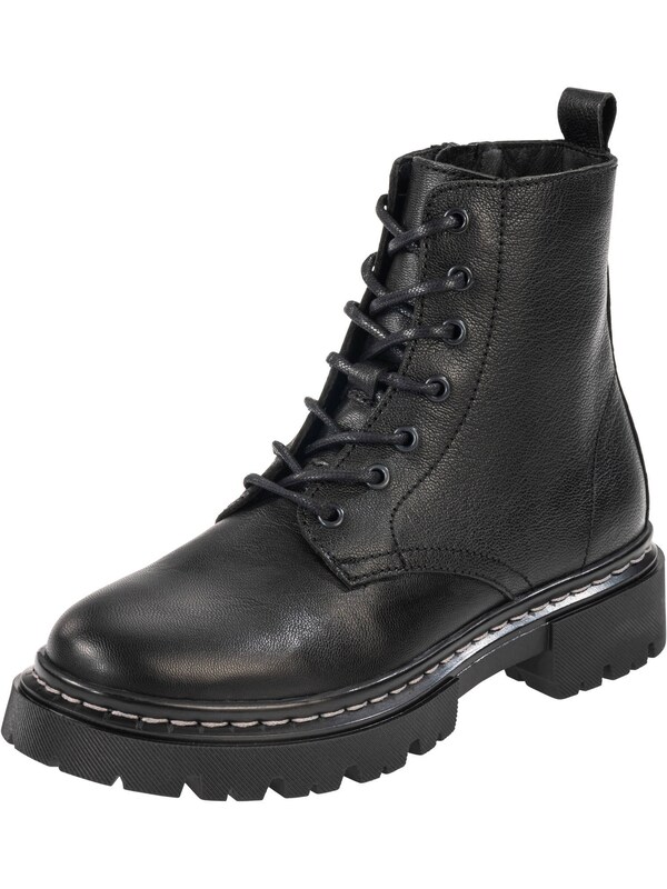 Palado Palado Schnürstiefelette 'Kea' in Schwarz