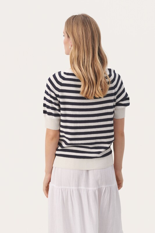 Part Two Part Two Pullover 'Glennie' In Creme Navy