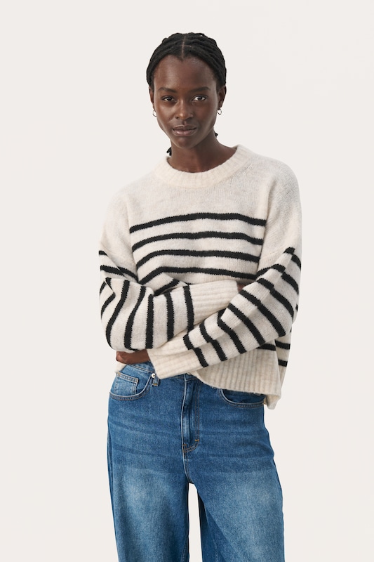 Part Two Part Two Pullover In Creme