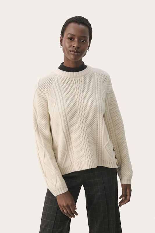Part Two Part Two Pullover In Hellbeige