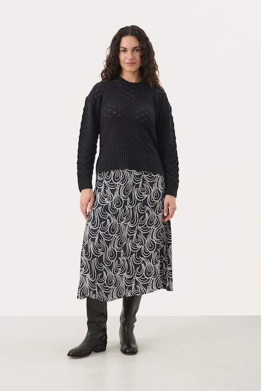 Part Two Part Two Pullover In Navy