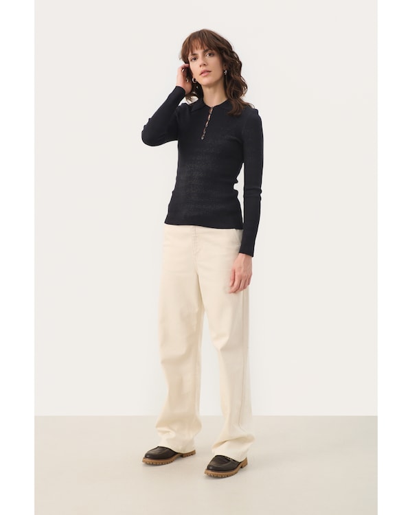 Part Two Part Two Pullover In Navy