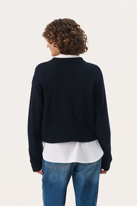 Part Two Part Two Pullover 'Merika' In Navy