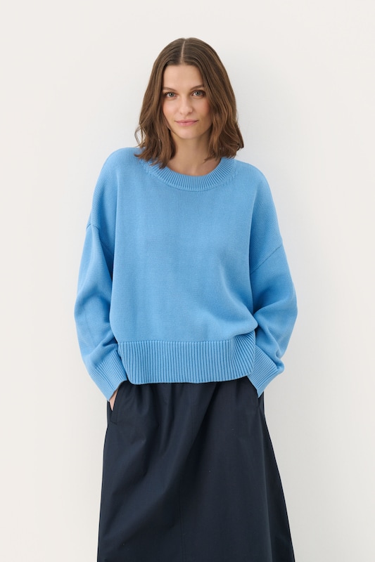 Part Two Part Two Pullover 'Serafine' In Himmelblau