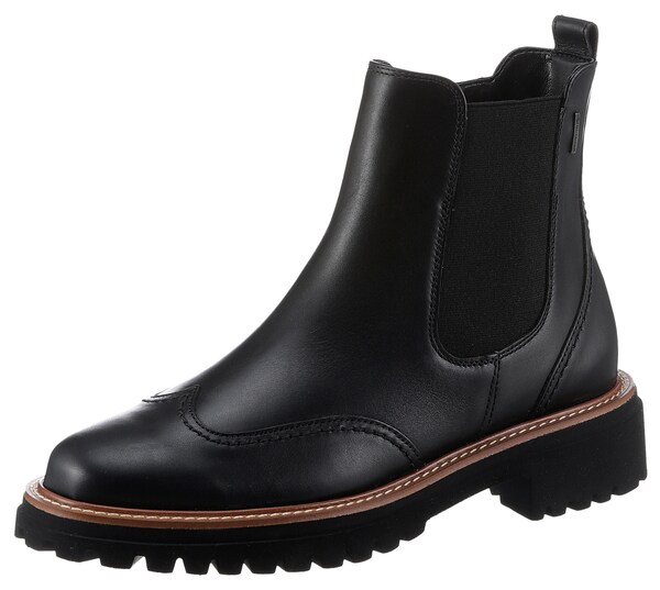 Paul Green Paul Green Chelsea Boots In Schwarz
