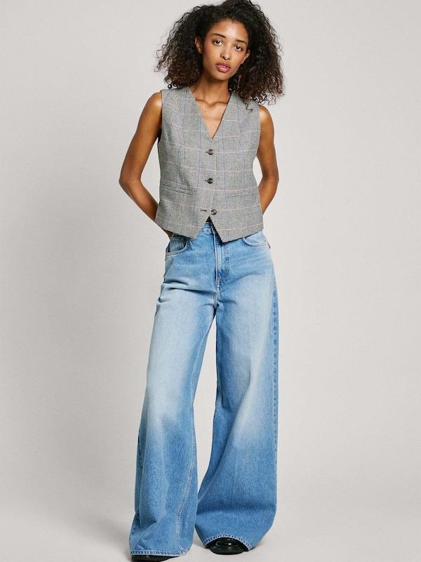 Pepe Jeans Pepe Jeans Anzugweste 'Florina' In Weiß