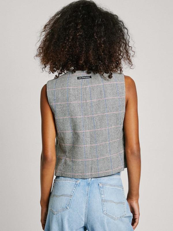 Pepe Jeans Pepe Jeans Anzugweste 'Florina' In Weiß