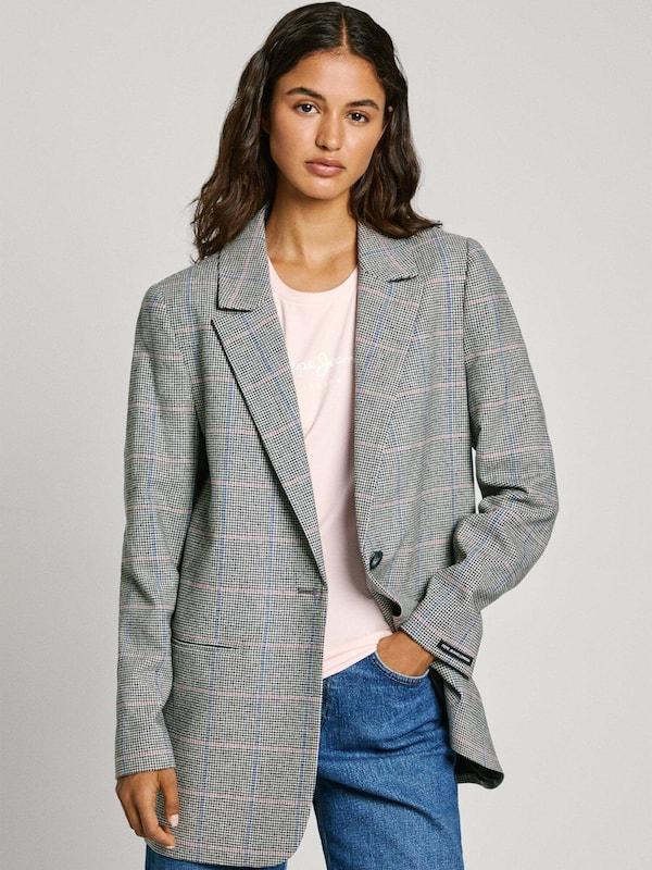 Pepe Jeans Pepe Jeans Blazer 'Flavia' In Anthrazit
