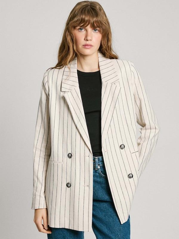 Pepe Jeans Pepe Jeans Blazer 'Hannah' In Weiß