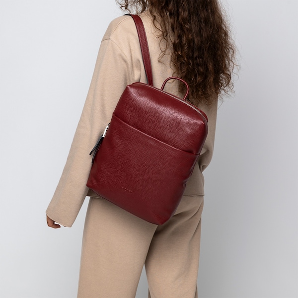 Picard Picard Rucksack 'Pure' In Rubinrot