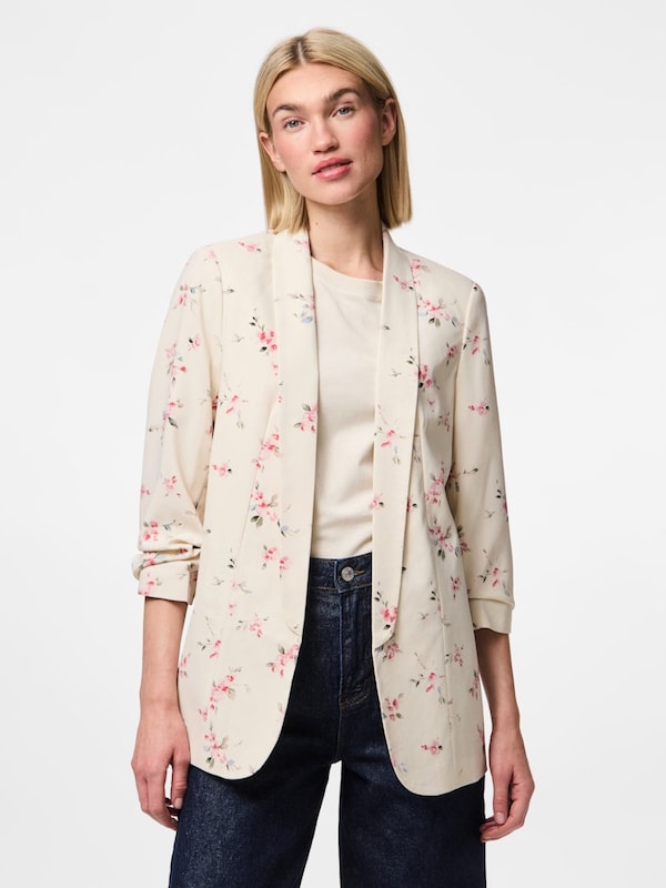 PIECES PIECES Blazer 'PCBosella' In Wollweiß