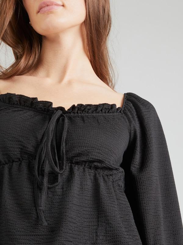 PIECES PIECES Bluse 'PCFAY' In Schwarz