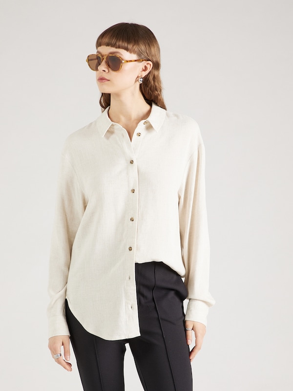 PIECES PIECES Bluse 'PCVinsty' In Beige