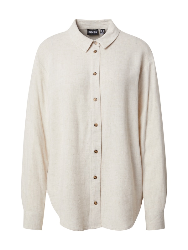 PIECES PIECES Bluse 'PCVinsty' In Beige