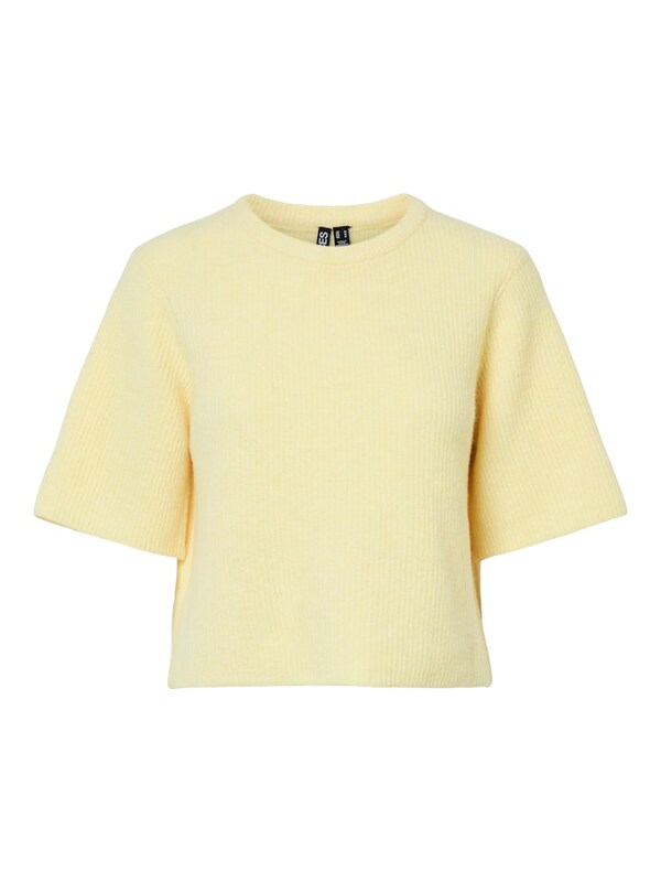 PIECES PIECES Pullover in Hellgelb