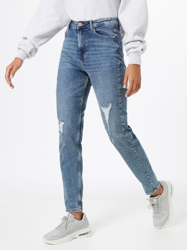 PIECES PIECES Slimfit Jeans 'Kesia' In Blue Denim