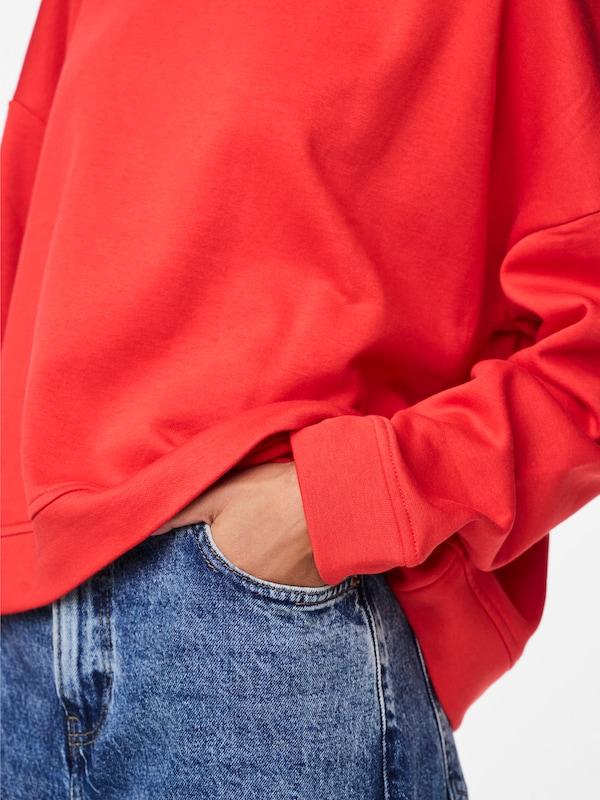 PIECES PIECES Sweatshirt 'PCChilli' In Hellrot