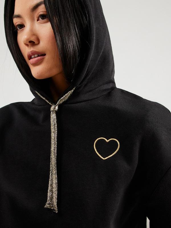 PIECES PIECES Sweatshirt 'PCCHILLI' In Schwarz