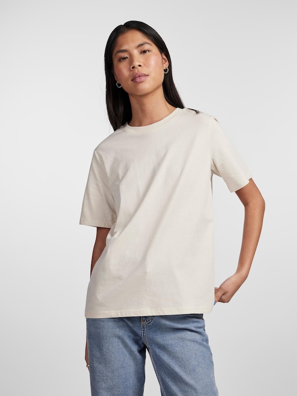 PIECES PIECES T-Shirt 'Ria' In Beige