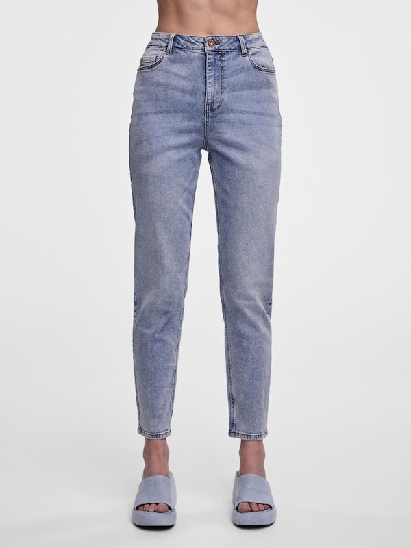 PIECES PIECES Tapered Jeans 'Kesia' In Hellblau