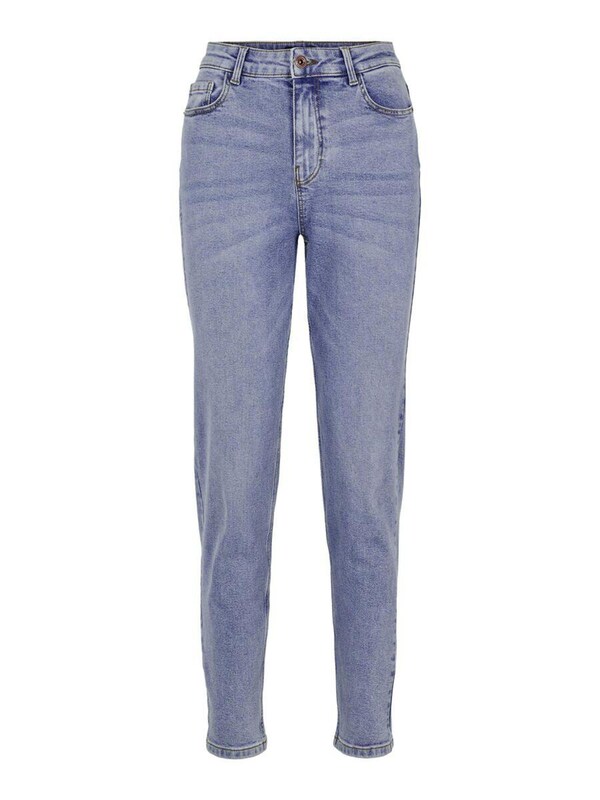 PIECES PIECES Tapered Jeans 'Kesia' In Hellblau