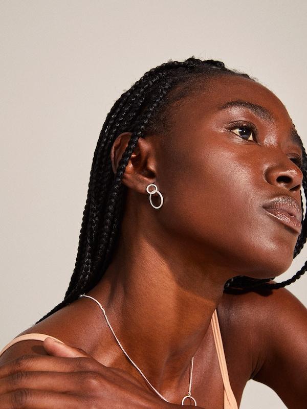 Pilgrim Pilgrim Ohrringe 'Harper' In Silber