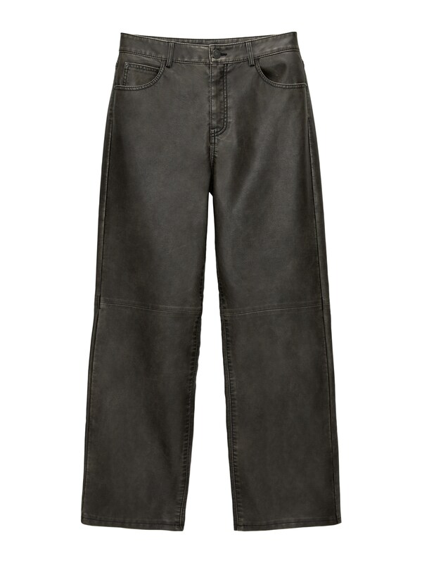 Pullu0026Bear Pull&Bear Loosefit Hose in Braunmeliert