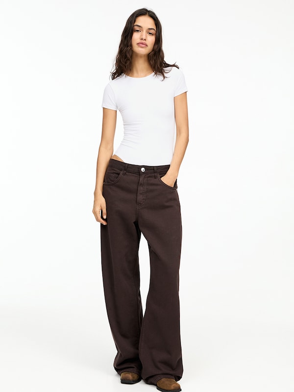 Pullu0026Bear Pull&Bear Body In Weiß