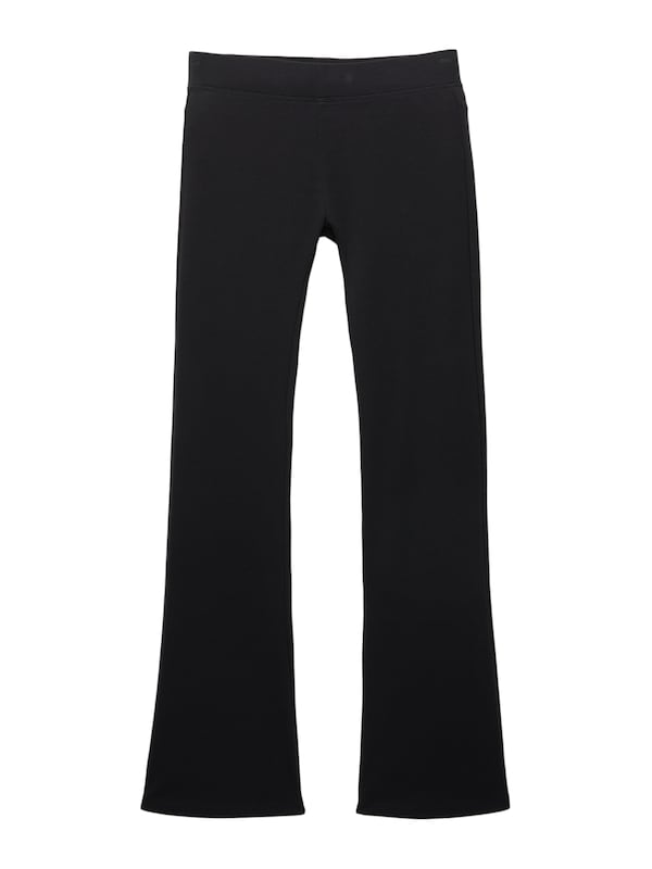 Pullu0026Bear Pull&Bear Flared Leggings In Schwarz
