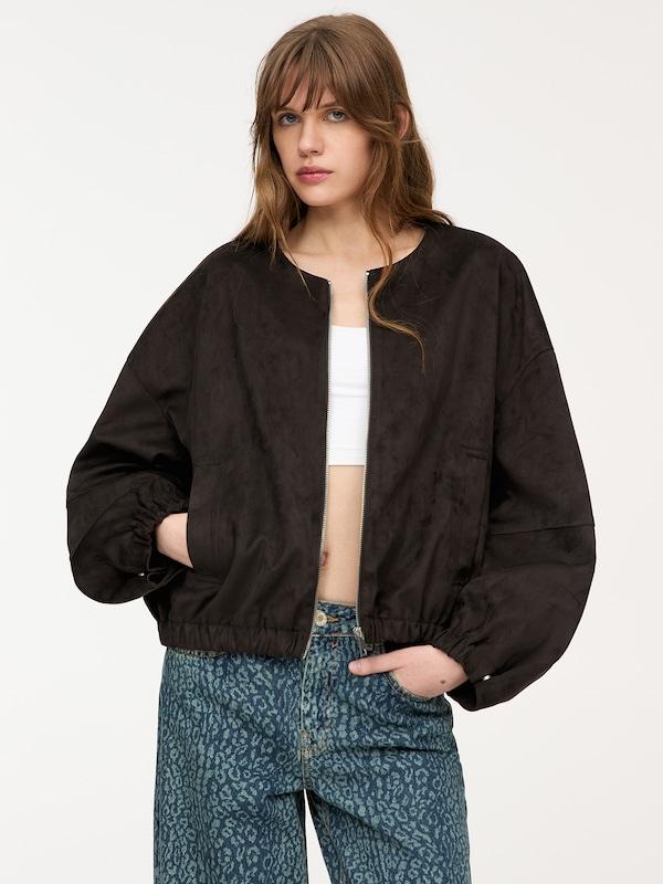 Pullu0026Bear Pull&Bear Jacke In Dunkelbraun