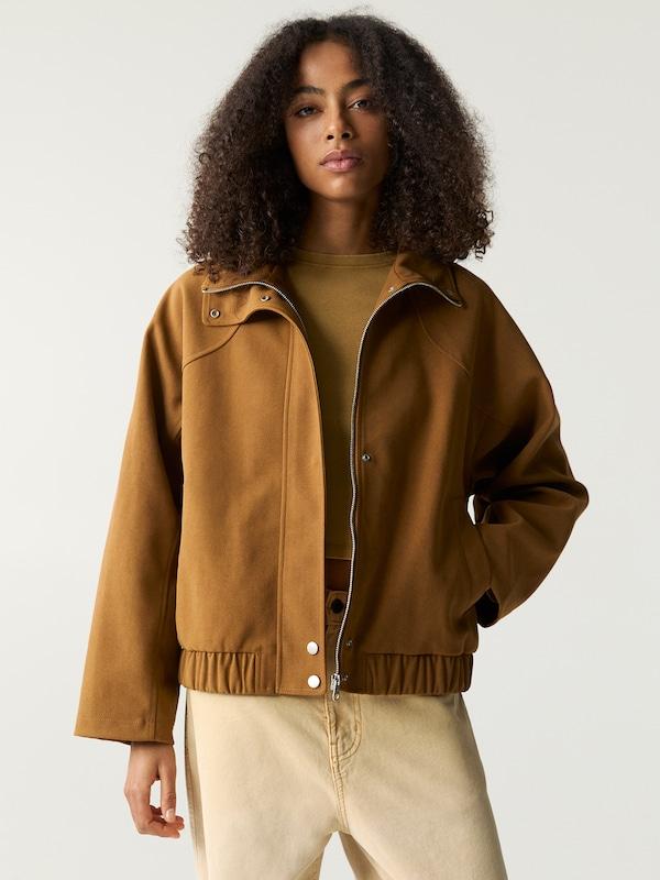 Pullu0026Bear Pull&Bear Jacke In Karamell
