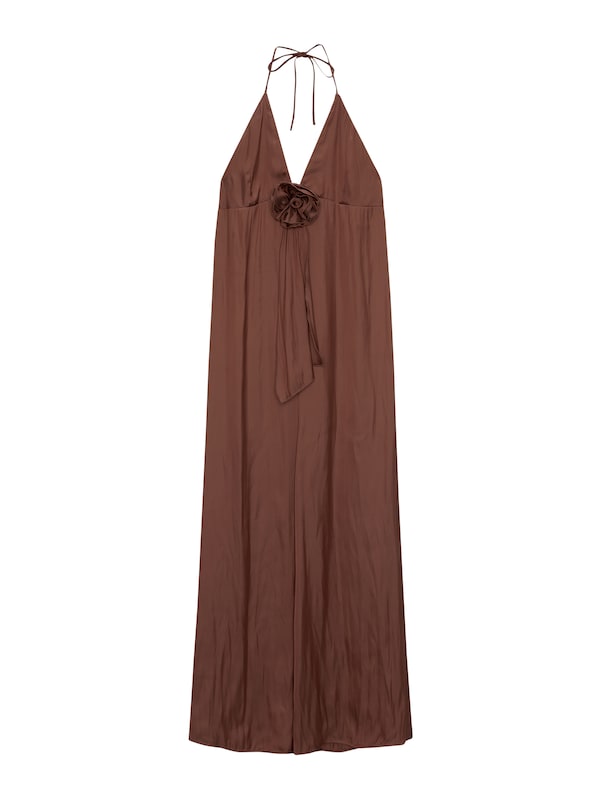 Pullu0026Bear Pull&Bear Kleid in Braun