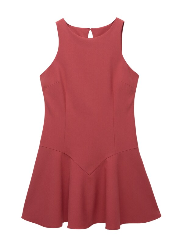 Pullu0026Bear Pull&Bear Kleid in Cranberry