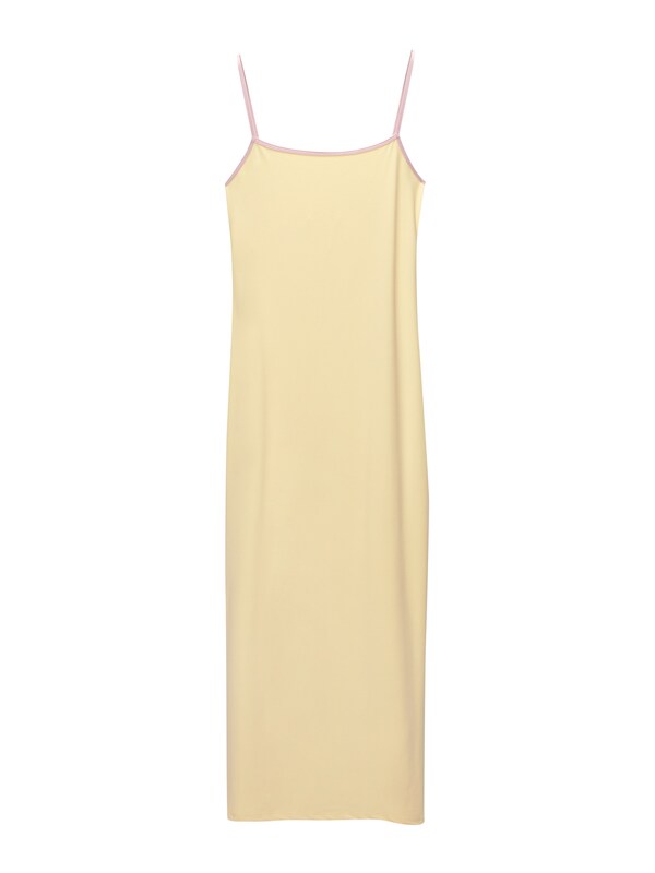 Pullu0026Bear Pull&Bear Kleid in Gelb