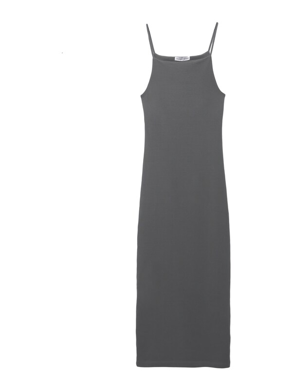 Pullu0026Bear Pull&Bear Kleid in Graumeliert