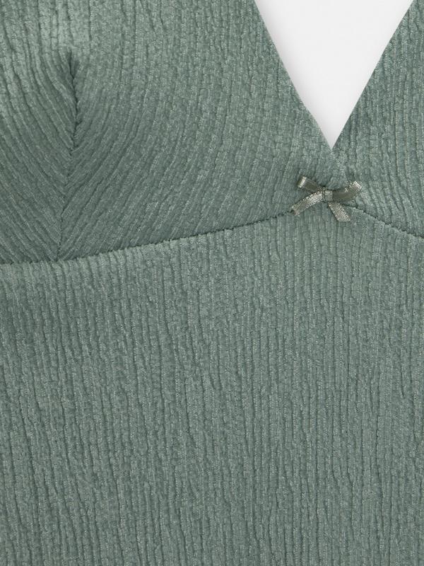 Pullu0026Bear Pull&Bear Kleid In Pastellgrün