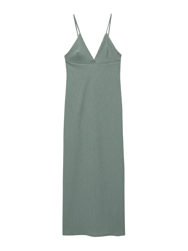 Pullu0026Bear Pull&Bear Kleid in Pastellgrün