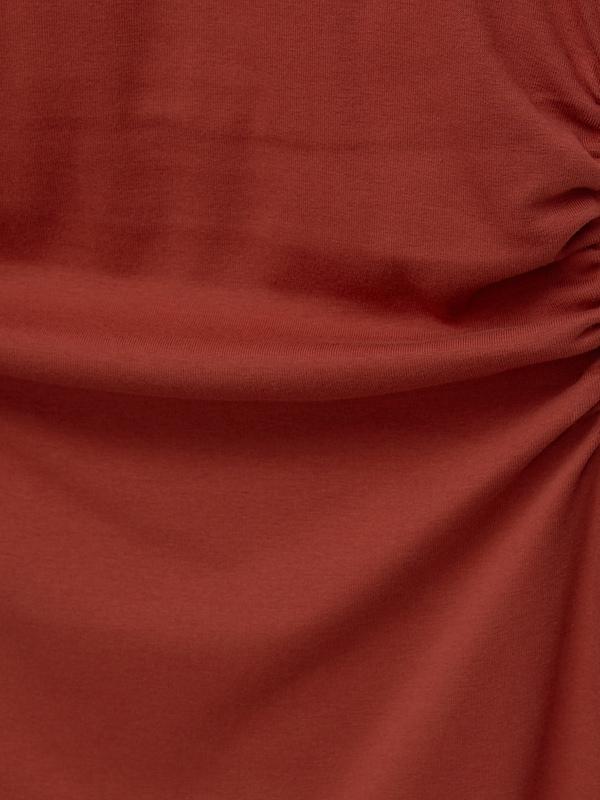 Pullu0026Bear Pull&Bear Kleid In Rostrot