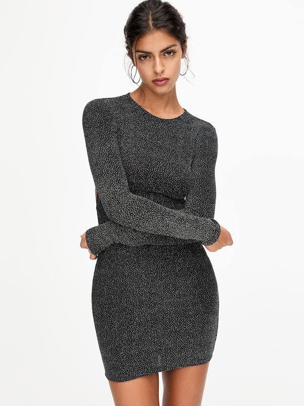Pullu0026Bear Pull&Bear Kleid In Schwarz