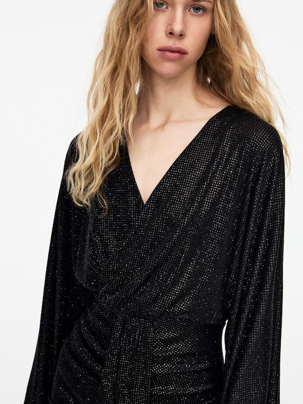 Pullu0026Bear Pull&Bear Kleid In Schwarz