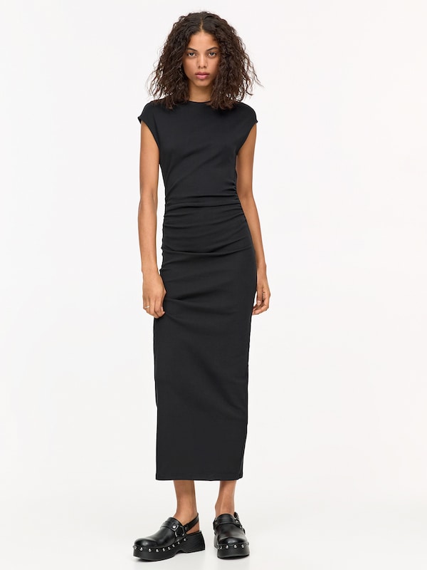 Pullu0026Bear Pull&Bear Kleid In Schwarz