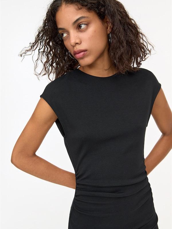 Pullu0026Bear Pull&Bear Kleid In Schwarz