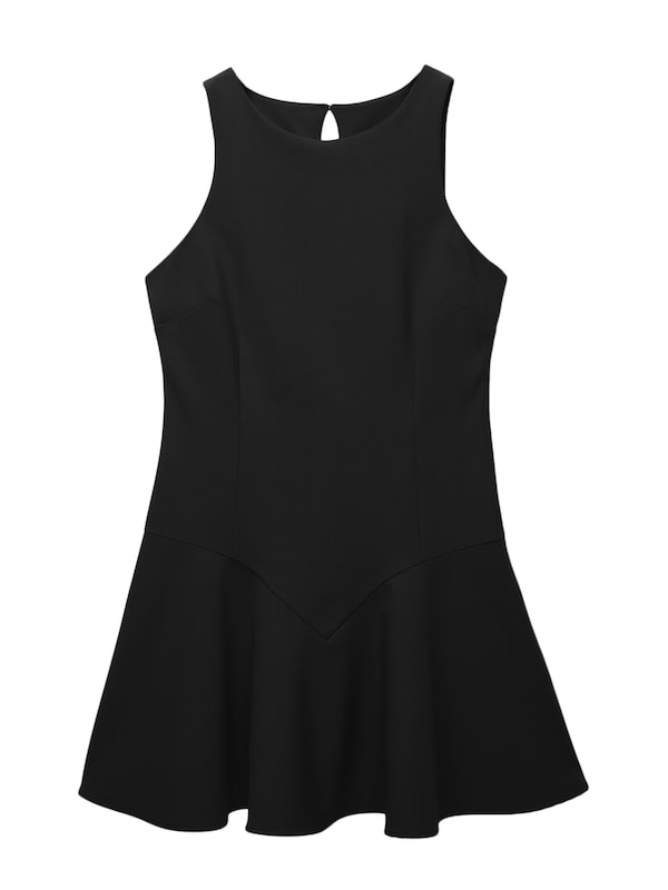 Pullu0026Bear Pull&Bear Kleid in Schwarz