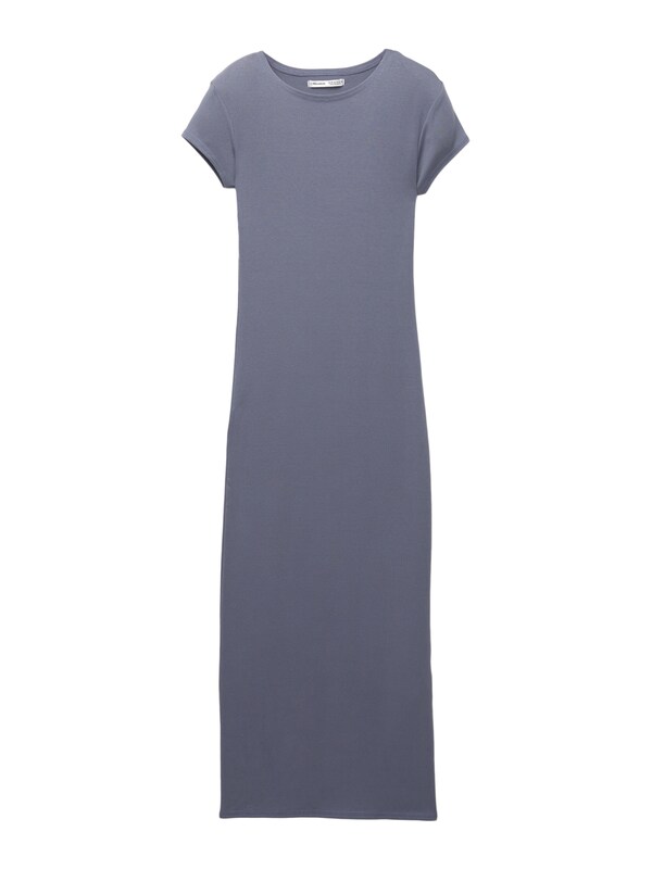 Pullu0026Bear Pull&Bear Kleid in Taubenblau