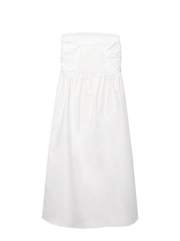 Pullu0026Bear Pull&Bear Kleid in Weiß